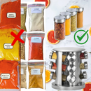 PORTA TEMPEROS GOURMET GIRATÓRIO 12 POTES - PROMOÇÃO POR TEMPO LIMITADO