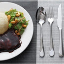 JOGO DE TALHERES 24 PEÇAS FAQUEIRO INOX PREMIUM